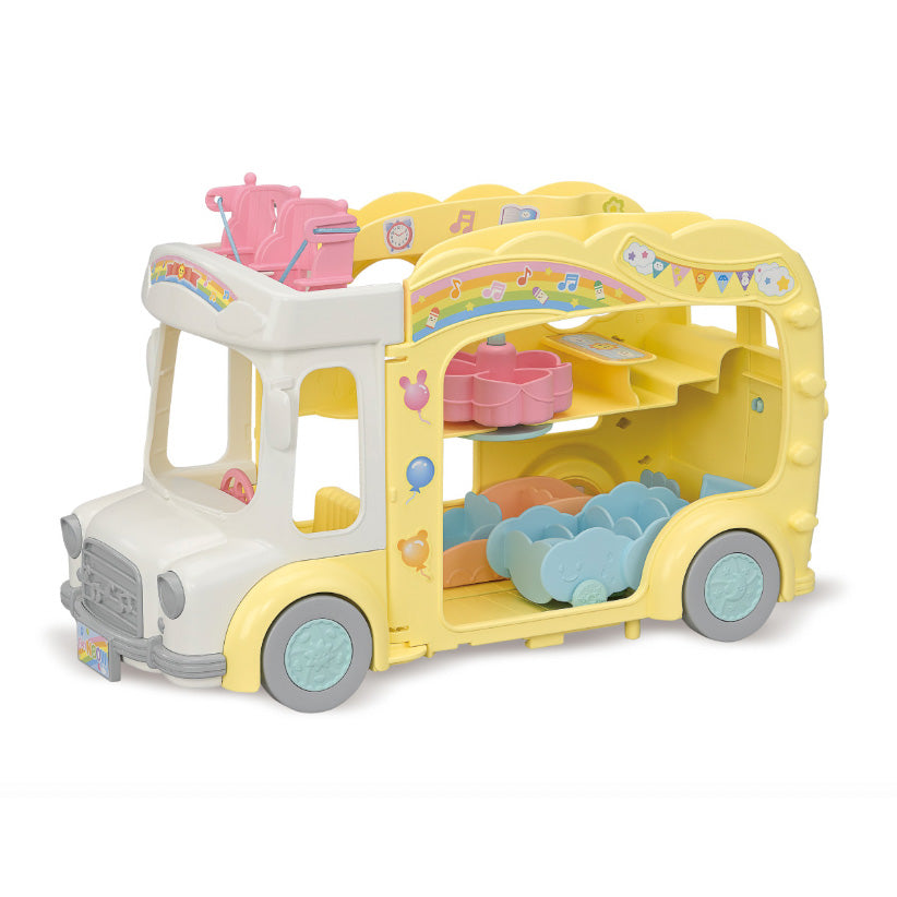 NEW Rainbow Fun Nursery Bus