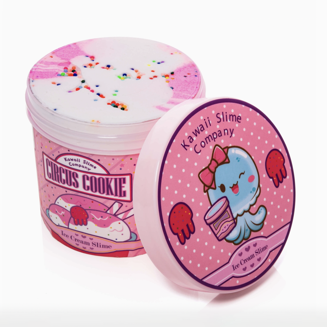 NEW Circus Cookie Scented Ice Cream Pint Slime