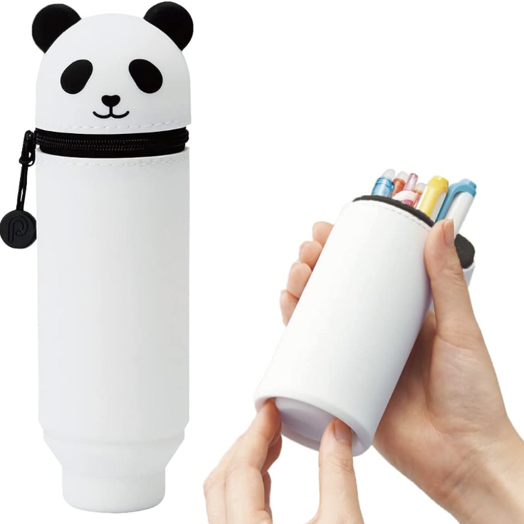 NEW Stand Up Japanese Pencil Case- Panda