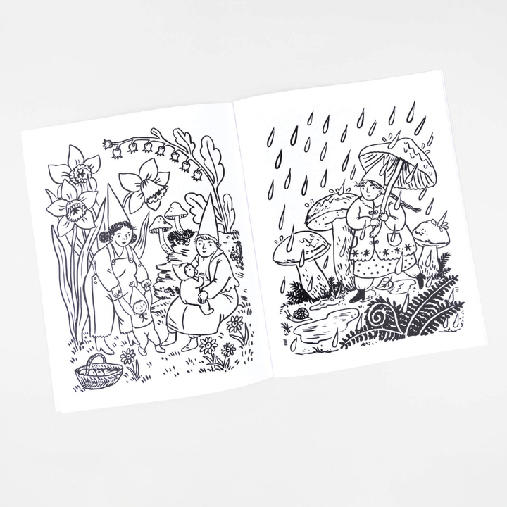 NEW Gnomes Around the Year Coloring Book