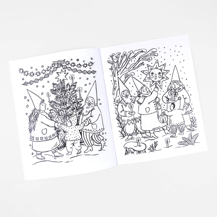 NEW Gnomes Around the Year Coloring Book