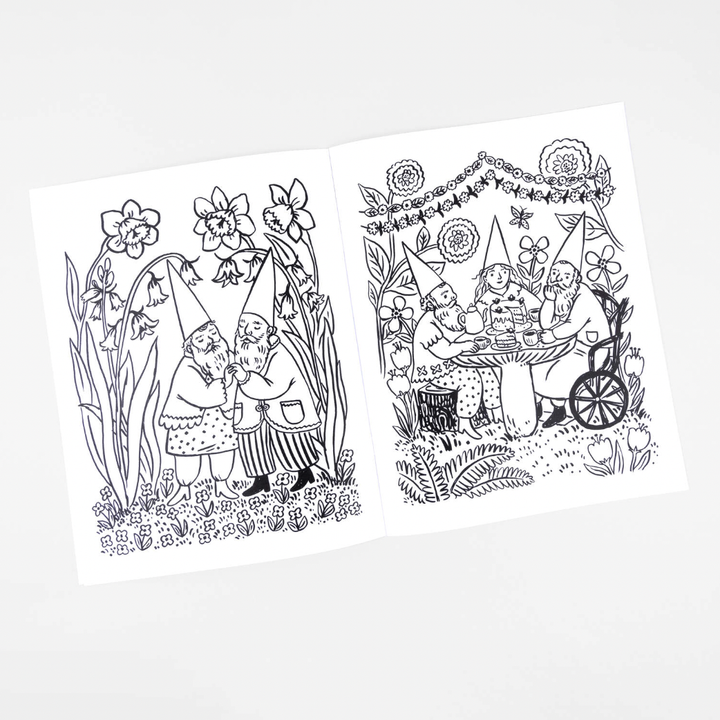 NEW Gnomes Around the Year Coloring Book