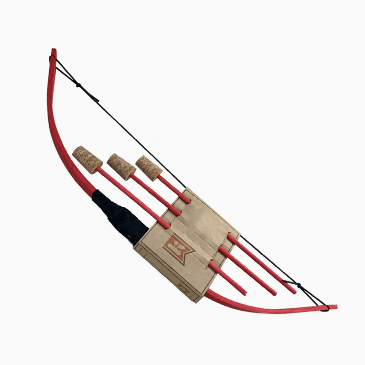 NEW Wooden Colorful Bow and Arrow Camelot- Available in 4 Colors!