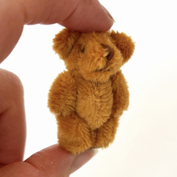 Dollhouse Miniatures: Stuffed Teddy Bear