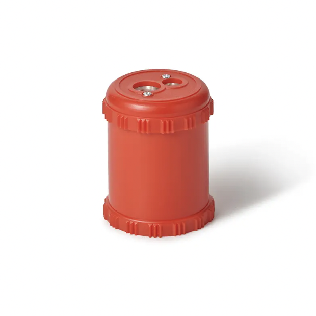 NEW Dual Pencil Sharpener for Colored Pencils 2 Holes