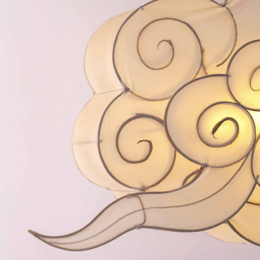 NEW Bamboo Silk Lamps- Cloud