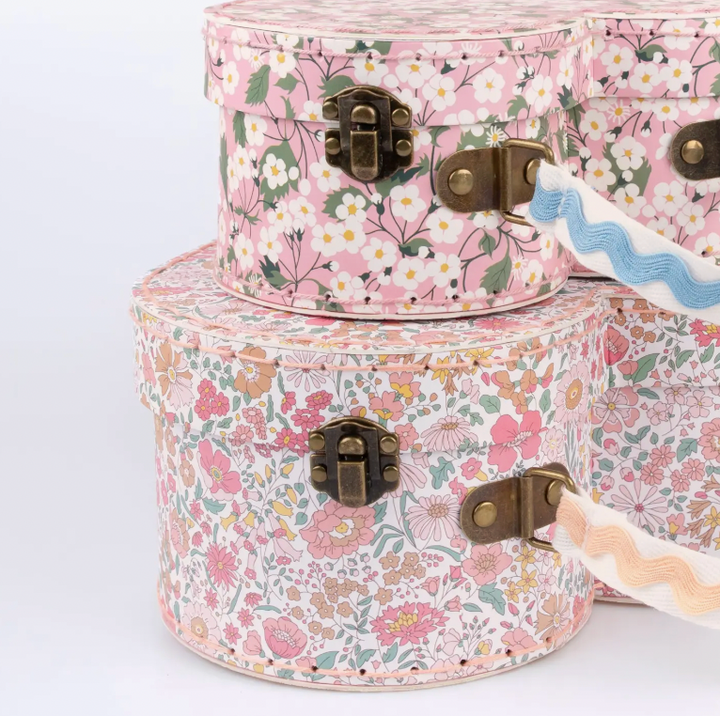 Meri Meri x Liberty Floral Heart Suitcase 2 Pc. Set