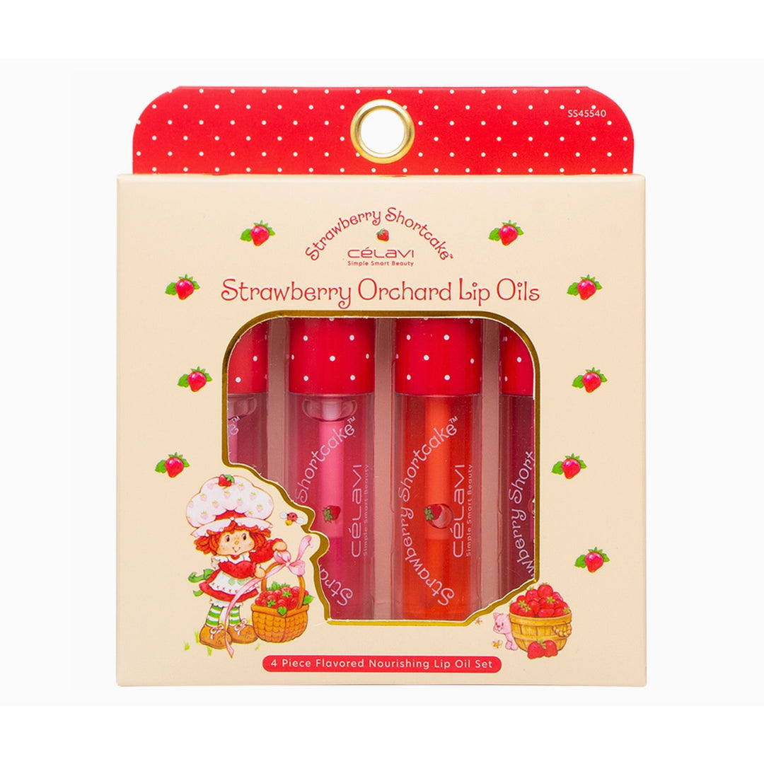 NEW Strawberry Shortcake Berry Gloss Oil Set