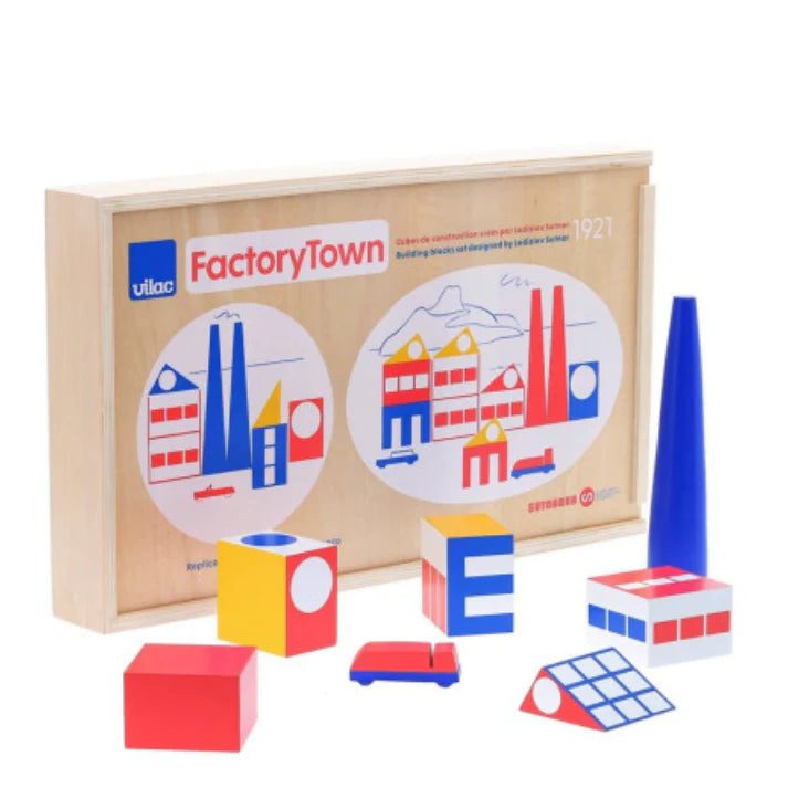 French Factory Town Blocks by Ladislav Sutnar