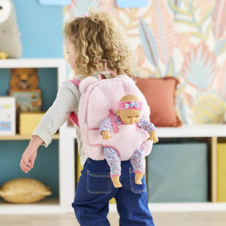 French Doll Backpack Carrier - Pink