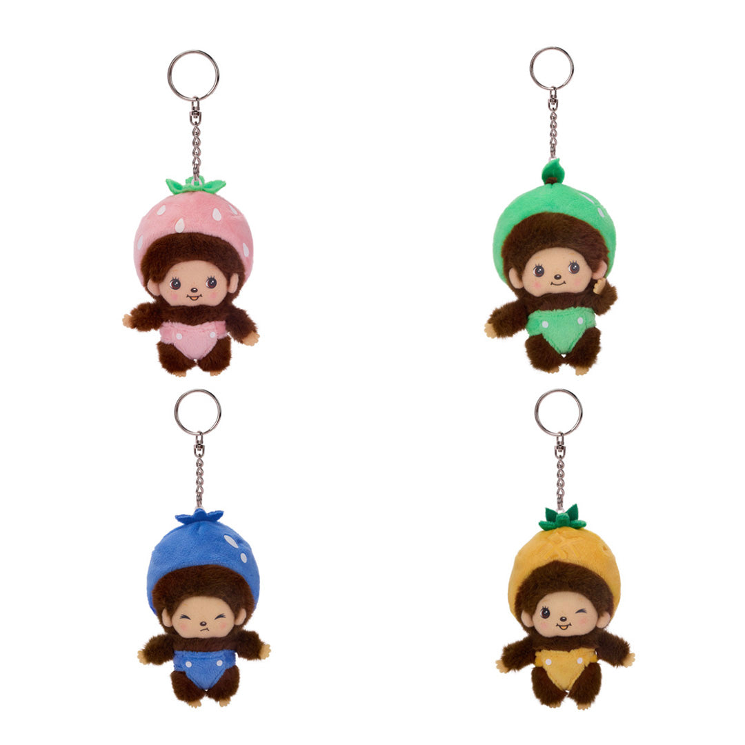 Monchhichi Baby Fruits Plush Keychain Blind Box