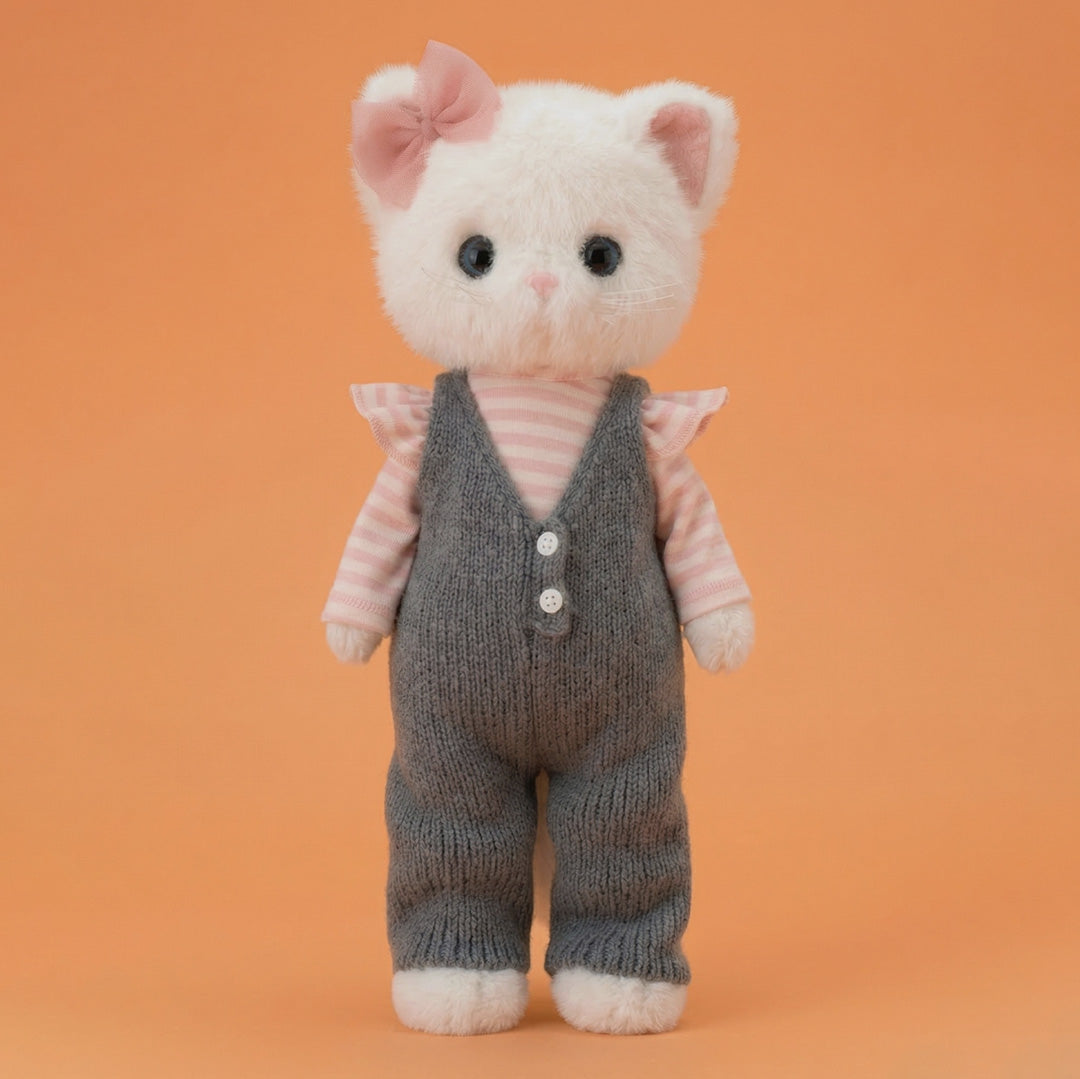 Lucky Kitty Sophie Plush Doll: Elegant Kitten