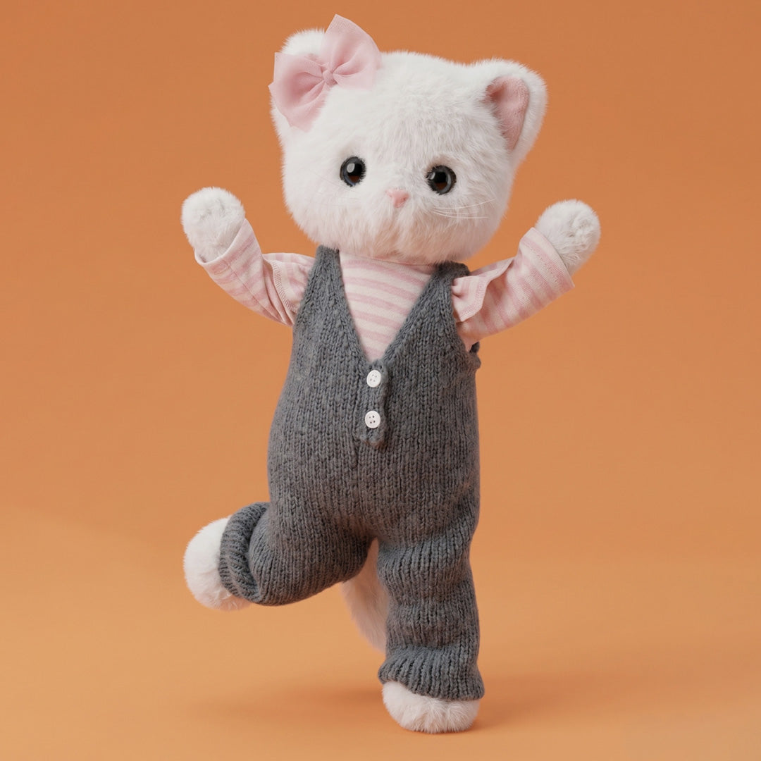 Lucky Kitty Sophie Plush Doll: Elegant Kitten