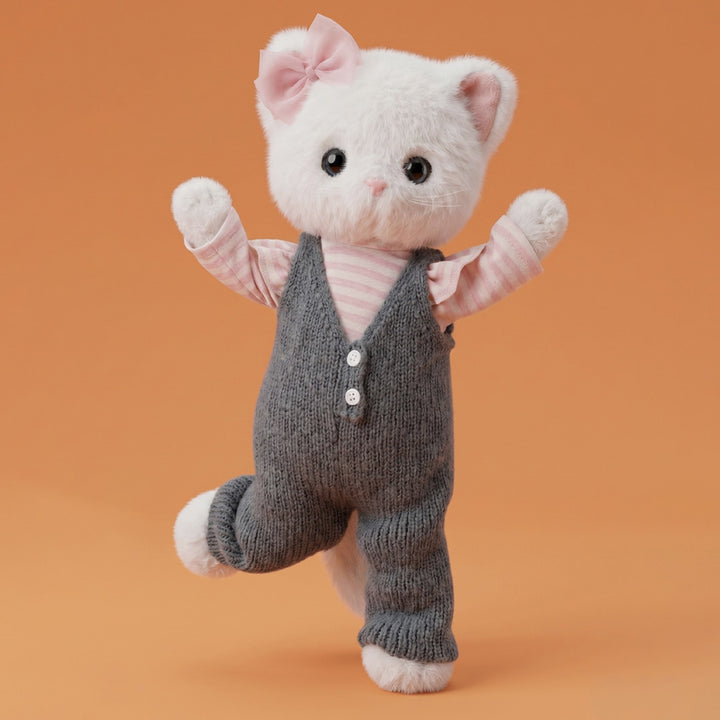 Lucky Kitty Sophie Plush Doll: Elegant Kitten
