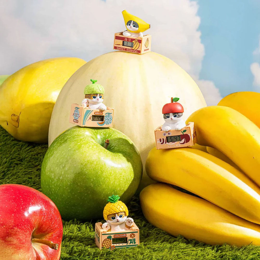Japanese Blind Boxes: Mofusand Fresh Fruit Meow Watch