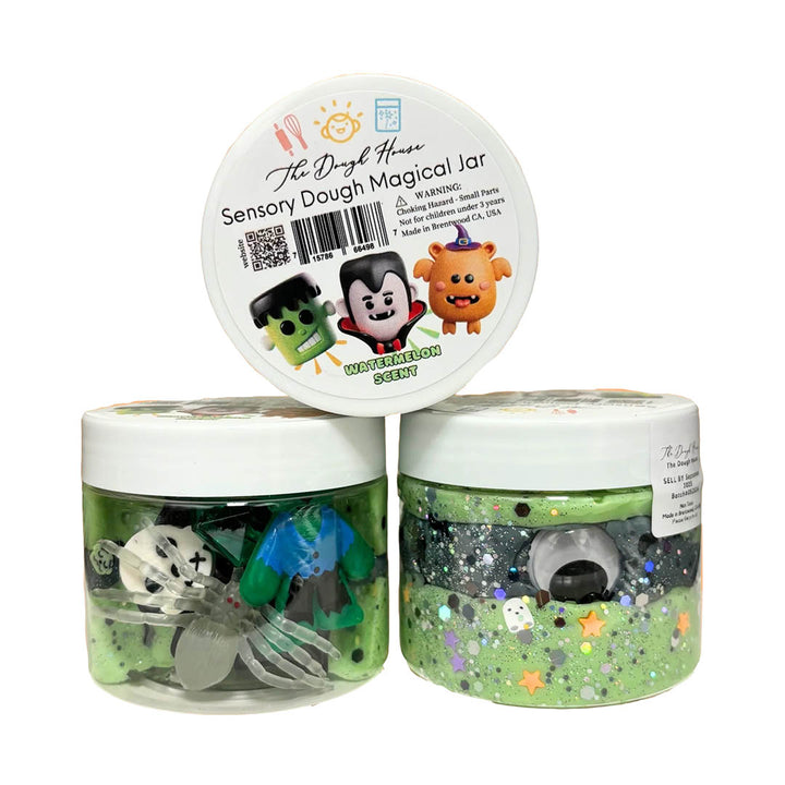 Halloween Magical Jars - Green