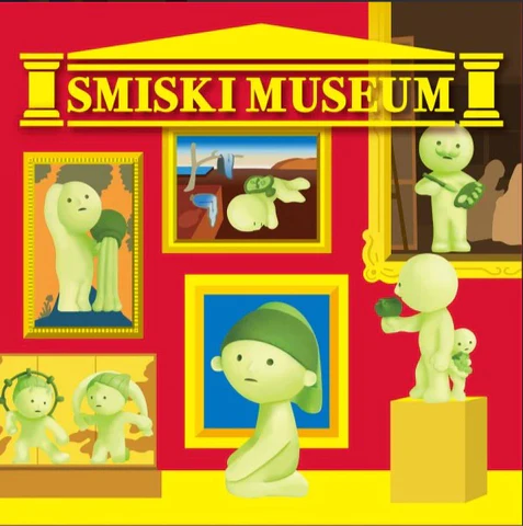 IN STOCK Smiski Series-Museum Glow in the Dark