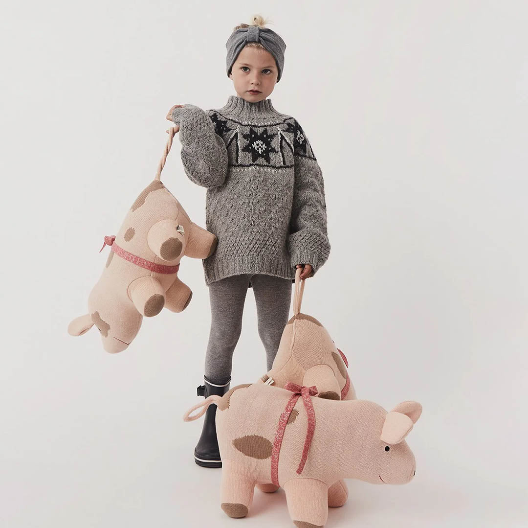 Sofie The Pig Toy - Rose
