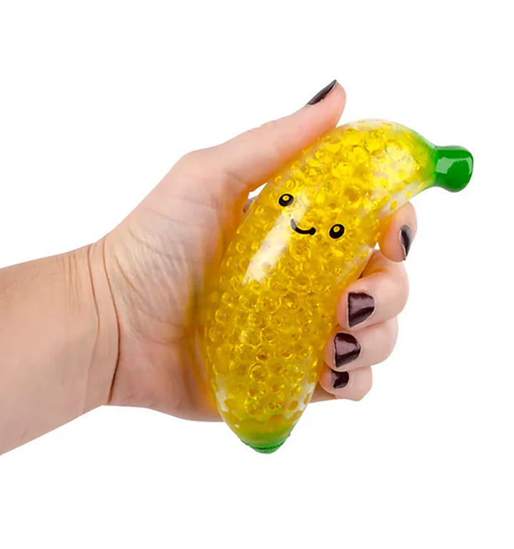 Squeezy Bead Banana Squishy Toy