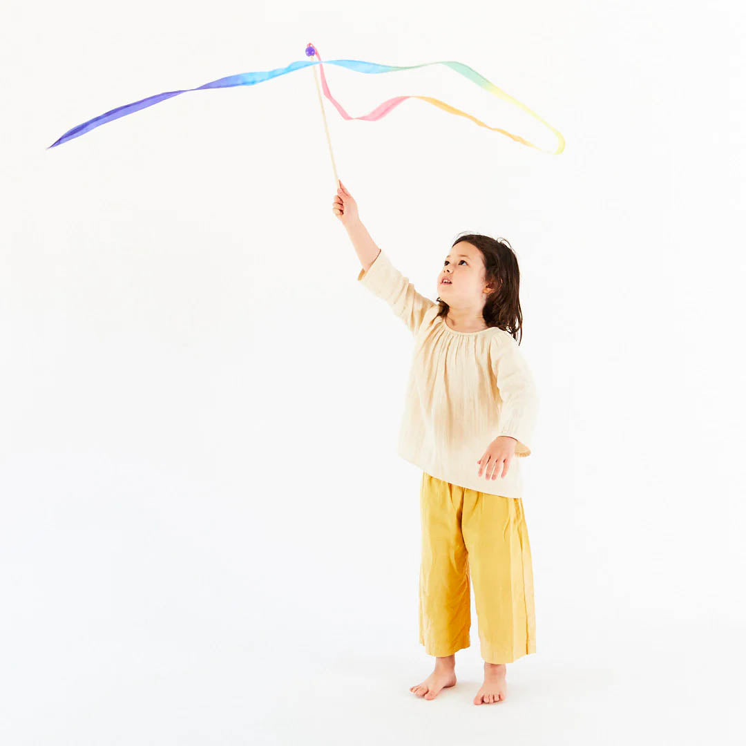 Large Silk Streamers- Rainbow