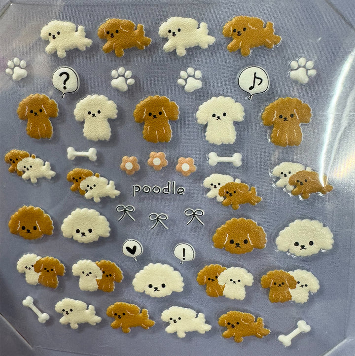 GIFT Puppy Nail Stickers with Orders Over $100!