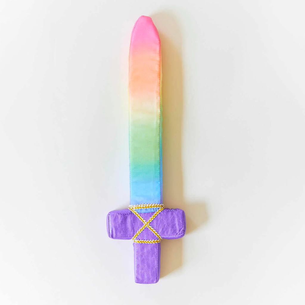 NEW Silk Sword- Rainbow
