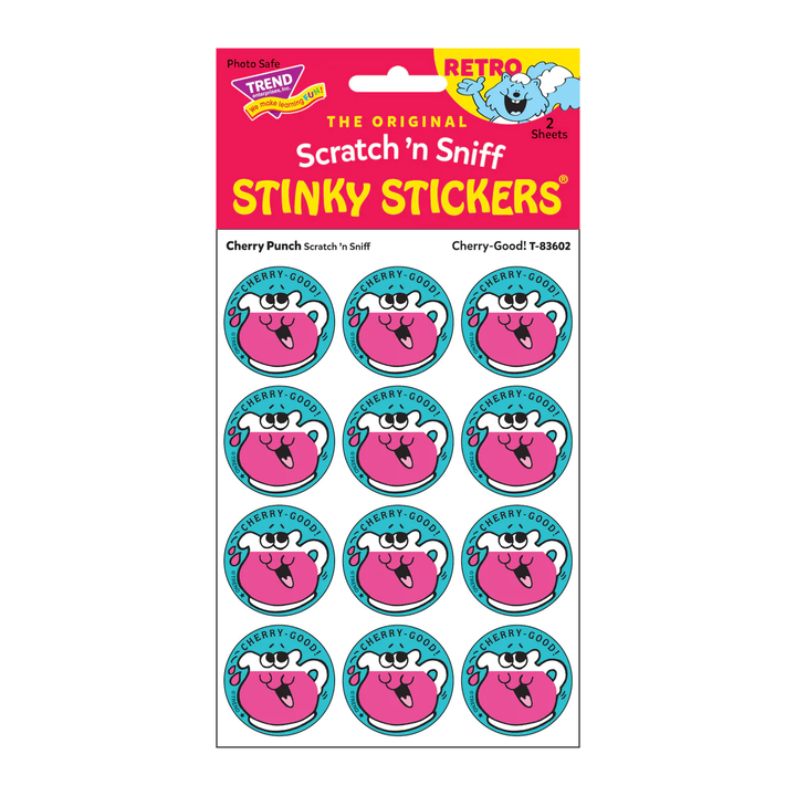 Retro Scratch and Sniff Stinky Stickers- Available in Different Scents