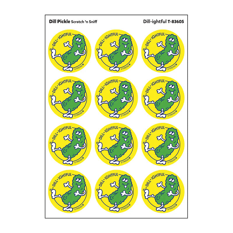 Retro Scratch and Sniff Stinky Stickers- Available in Different Scents