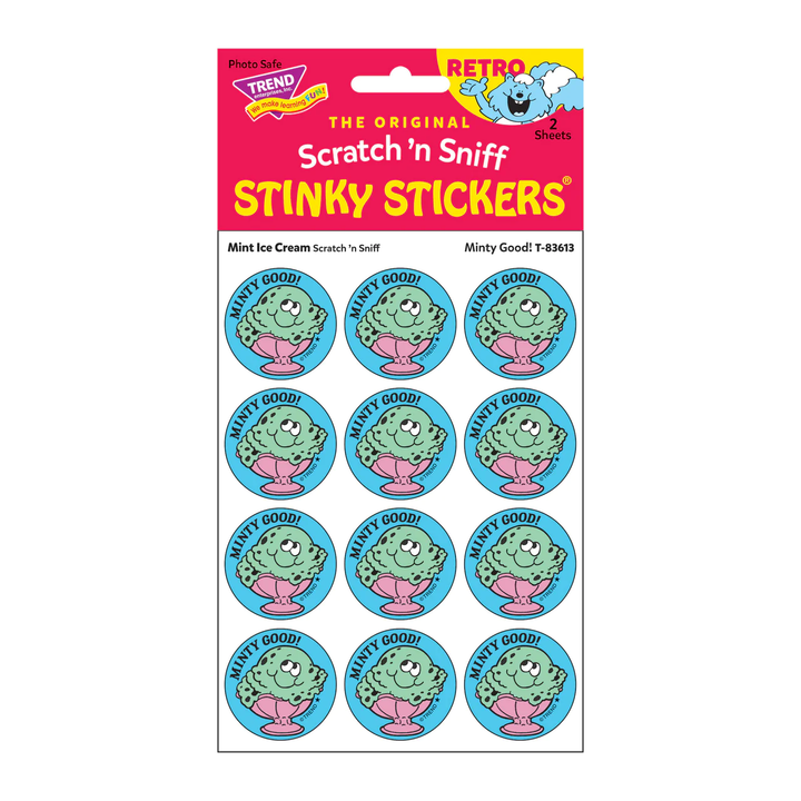 Retro Scratch and Sniff Stinky Stickers- Available in Different Scents