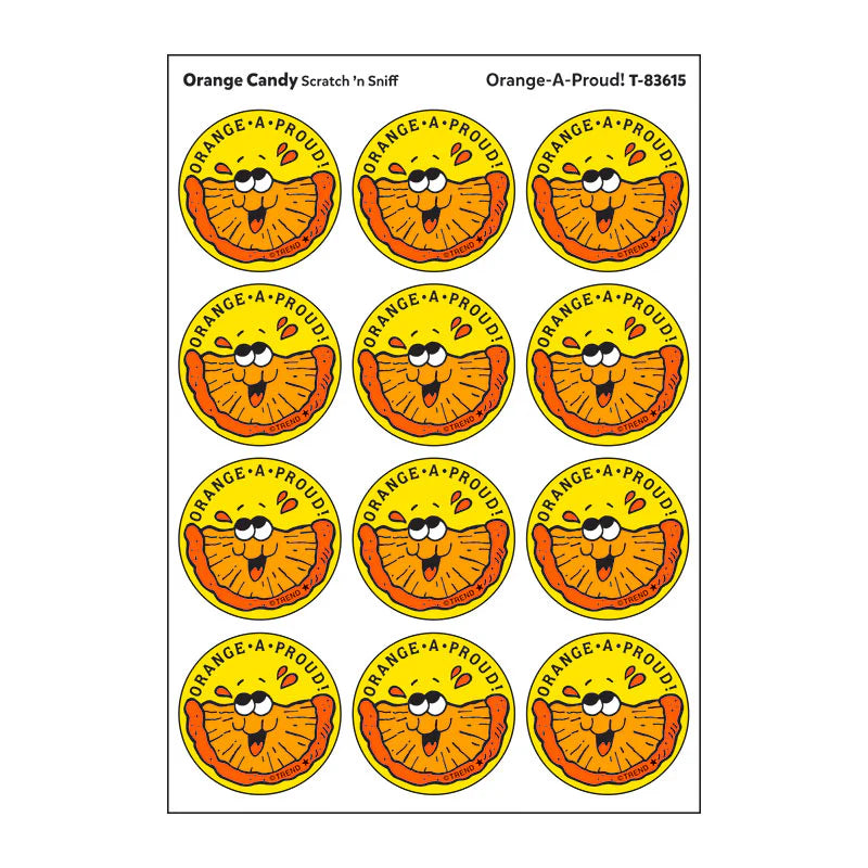 Retro Scratch and Sniff Stinky Stickers- Available in Different Scents