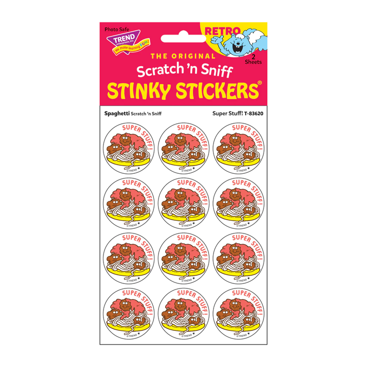 Retro Scratch and Sniff Stinky Stickers- Available in Different Scents