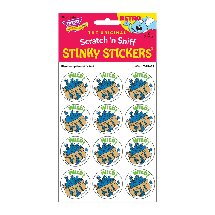 Retro Scratch and Sniff Stinky Stickers- Available in Different Scents