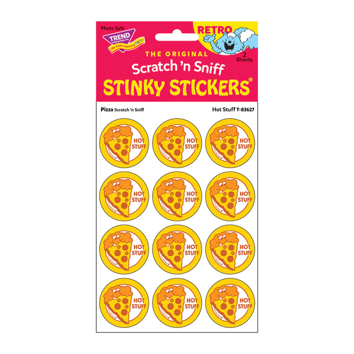 Retro Scratch and Sniff Stinky Stickers- Available in Different Scents