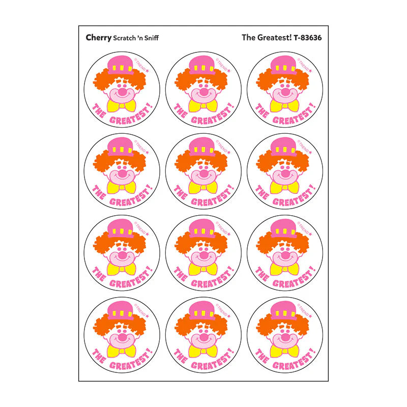 Retro Scratch and Sniff Stinky Stickers- Available in Different Scents