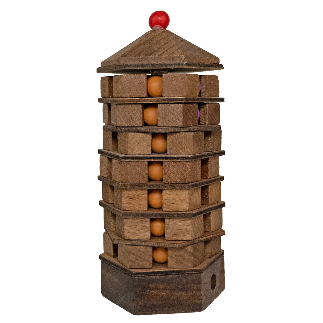 Chinese Pagoda - Turn and Tilt Tower Puzzle