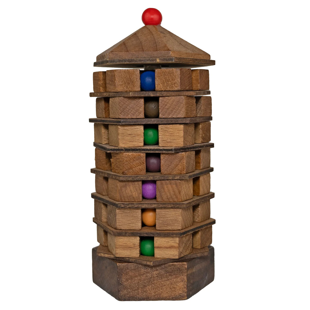 Chinese Pagoda - Turn and Tilt Tower Puzzle