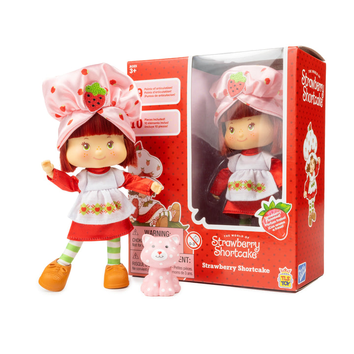 Retro Strawberry Shortcake Doll- 5.5"