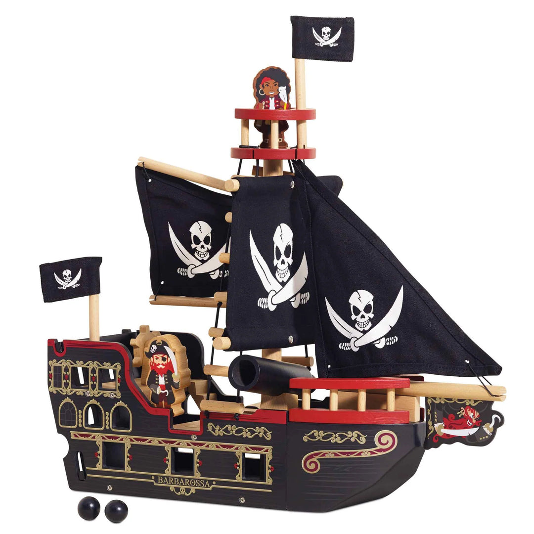 Wooden Barbarossa Pirate Ship