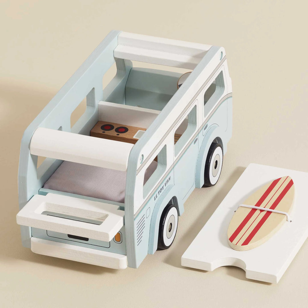NEW Wooden Camper Van Toy
