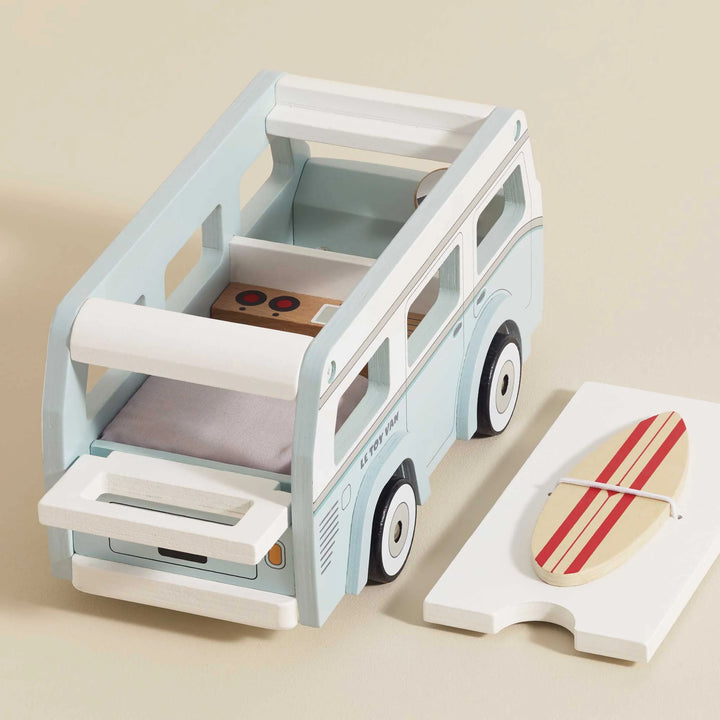 NEW Wooden Camper Van Toy