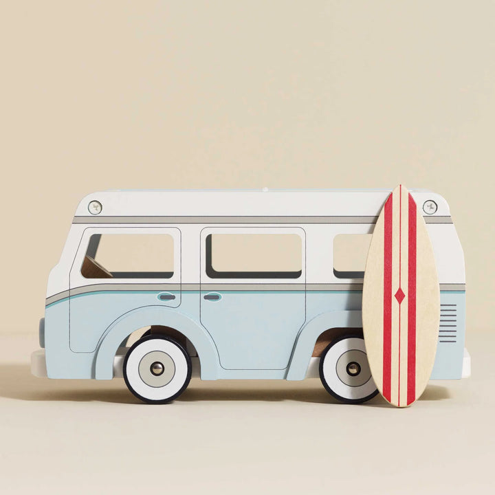 NEW Wooden Camper Van Toy