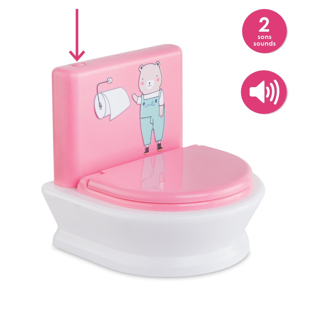 NEW French Doll Interactive Toliet