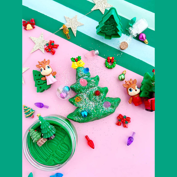 Scented Natural Sensory Play Dough Kit- Trim a Tree KidDough Play Kit