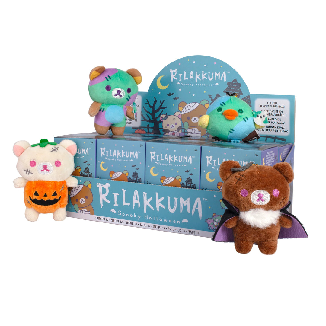 Limited Edition Rilakuma Halloween Keychain Blind Box 2025