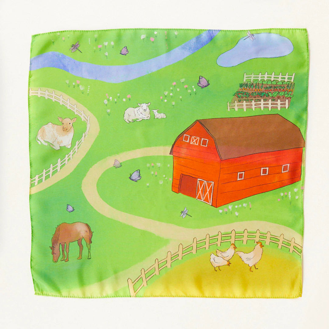 On the Farm Playmap Silk