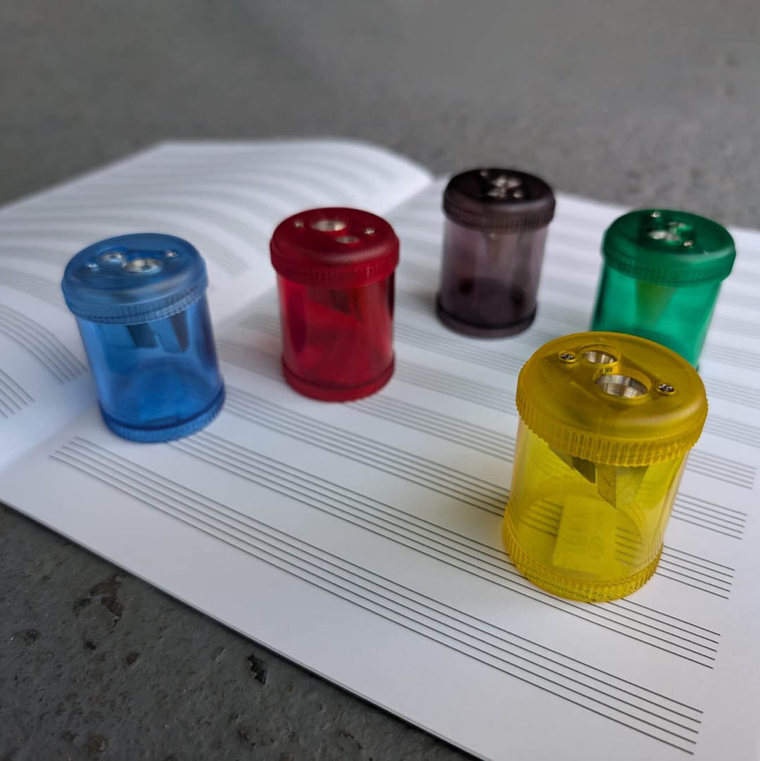 Clear Pencil Sharpeners