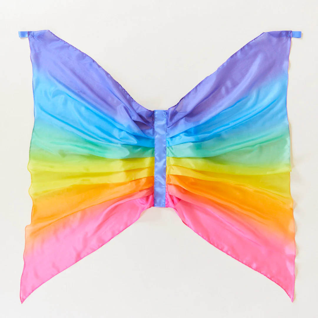 Rainbow Silk Wings