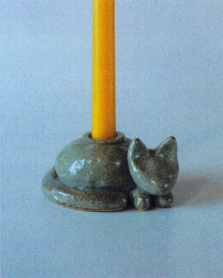 Ceramic Handmade Kitten Candle Holders- PRE-ORDER