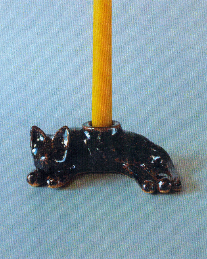 Ceramic Handmade Kitten Candle Holders- PRE-ORDER