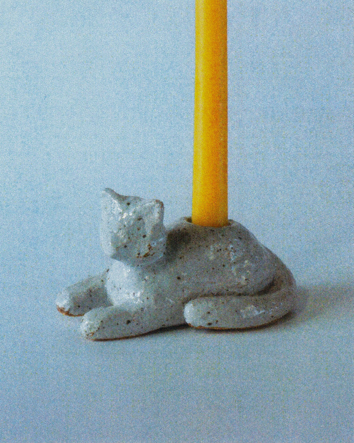 Ceramic Handmade Kitten Candle Holders- PRE-ORDER